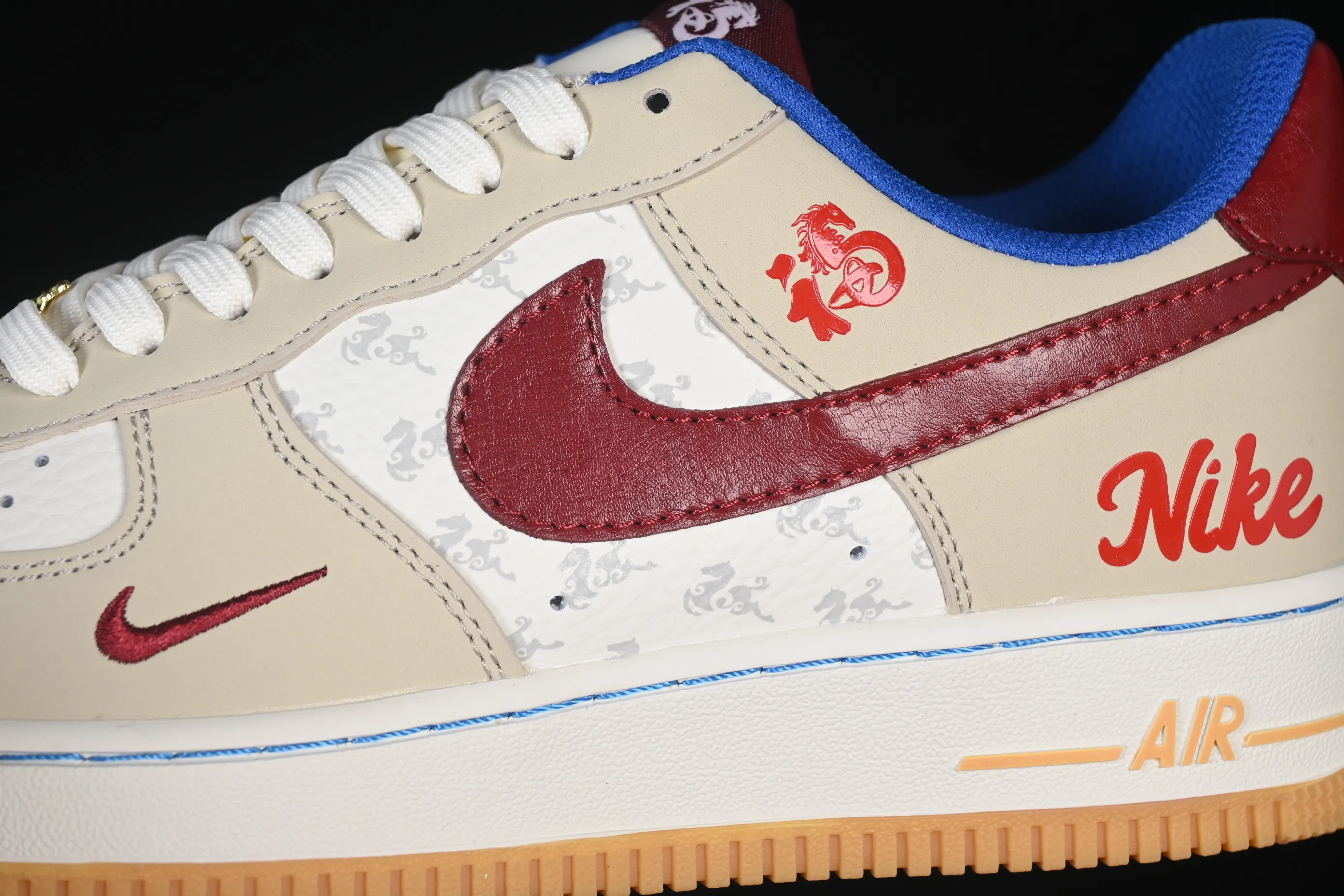 All Categories Nk Air Force 1 Air Force Series Nk Air Force 1 Low Air Force Low Nike Air Force 1'07 Low Year of the Horse Limited Edition Cloud White Chixia Air Force One Low-top Casual Shoes NH0601-519